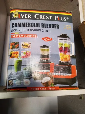 Silver Crest Plus Commercial Blender