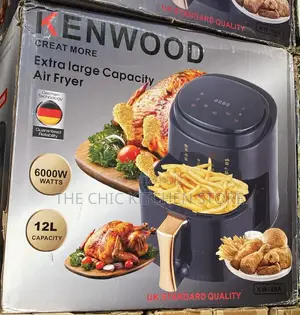 Kenwood 12liters Extra Large Capacity Airfryer 6000watts.