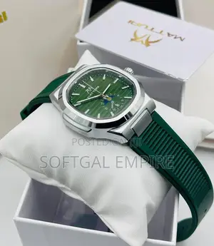 Matturi Rubber Chronograph Watch