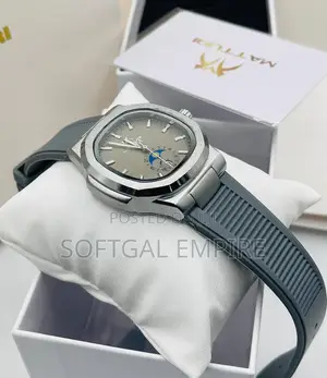 Matturi Rubber Chronograph Watch