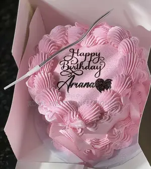7 Inch Heart Shaped Birthday Cake