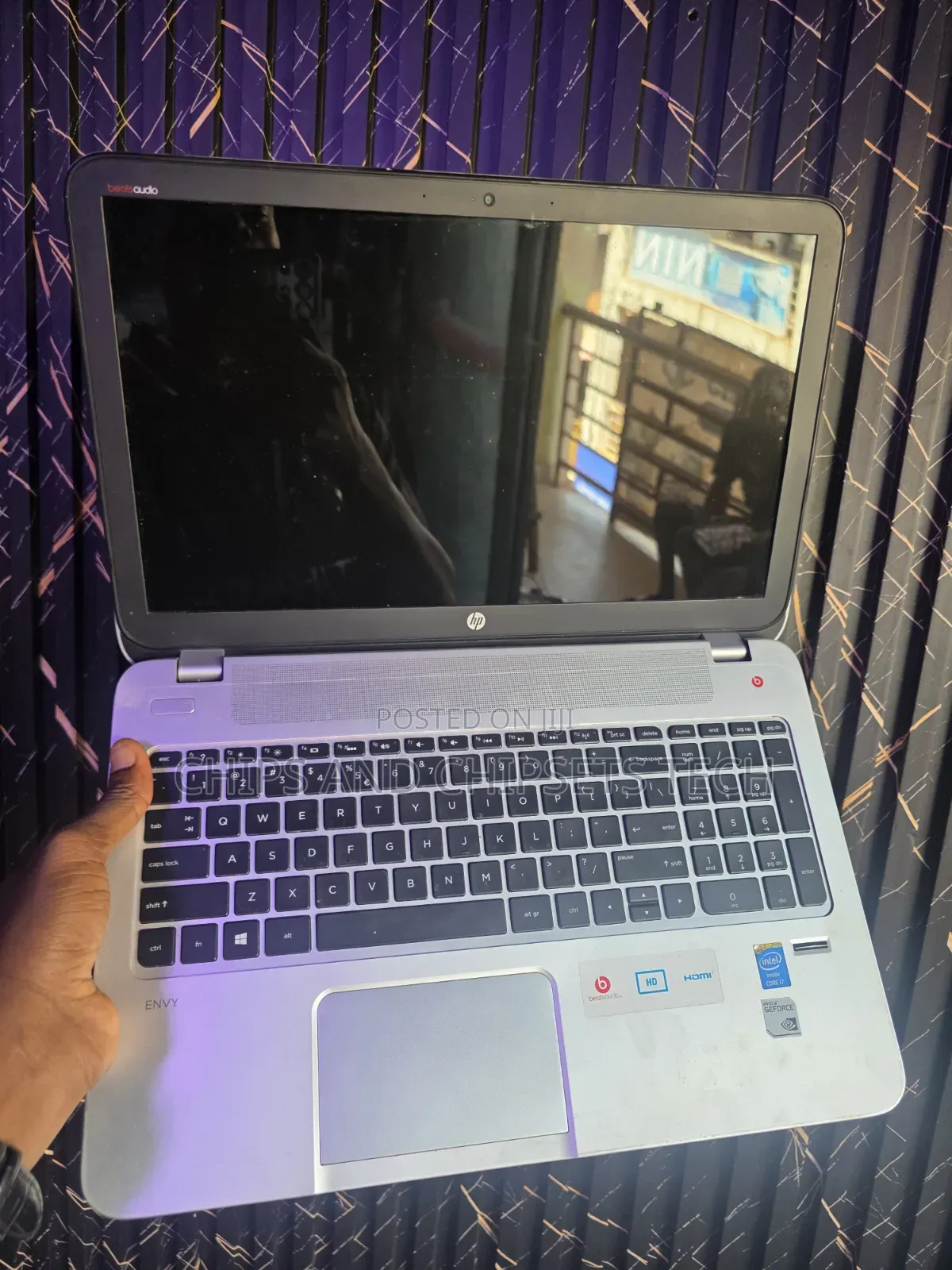 Laptop HP Envy 15 8GB Intel Core i7 SSD 256GB