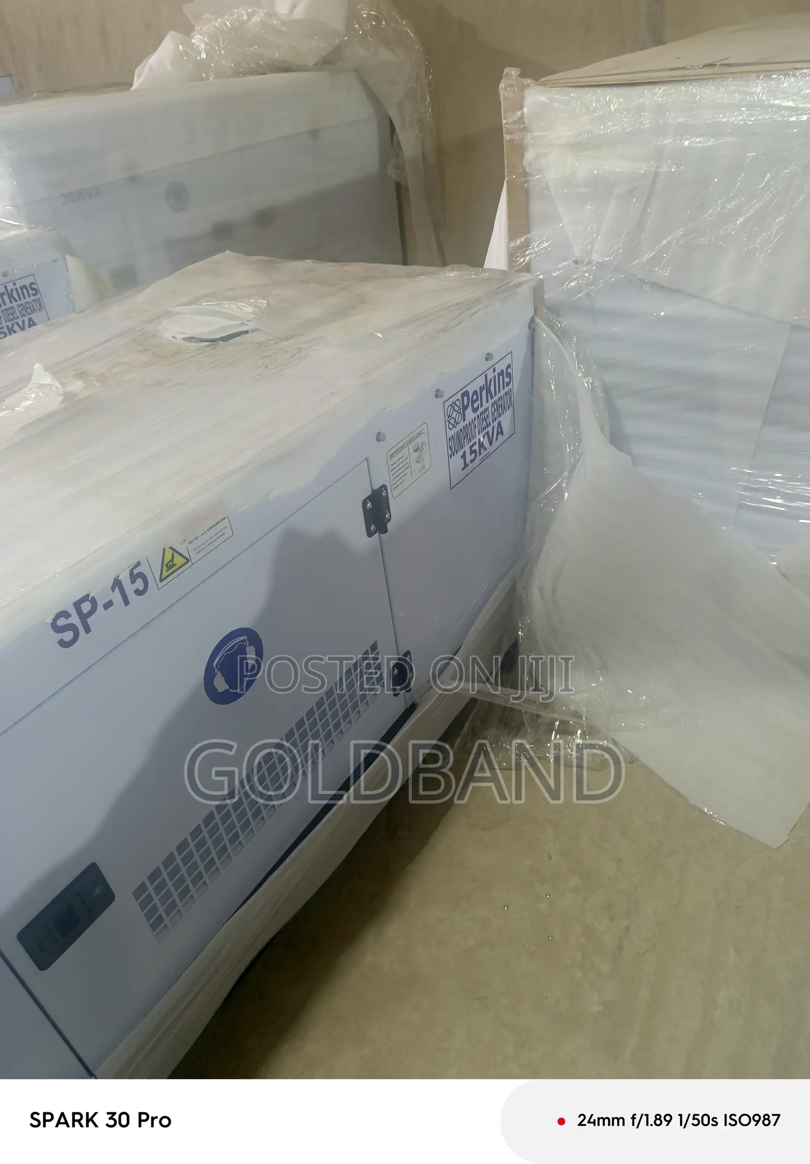 Perkins 15kVA Backup Power Generator