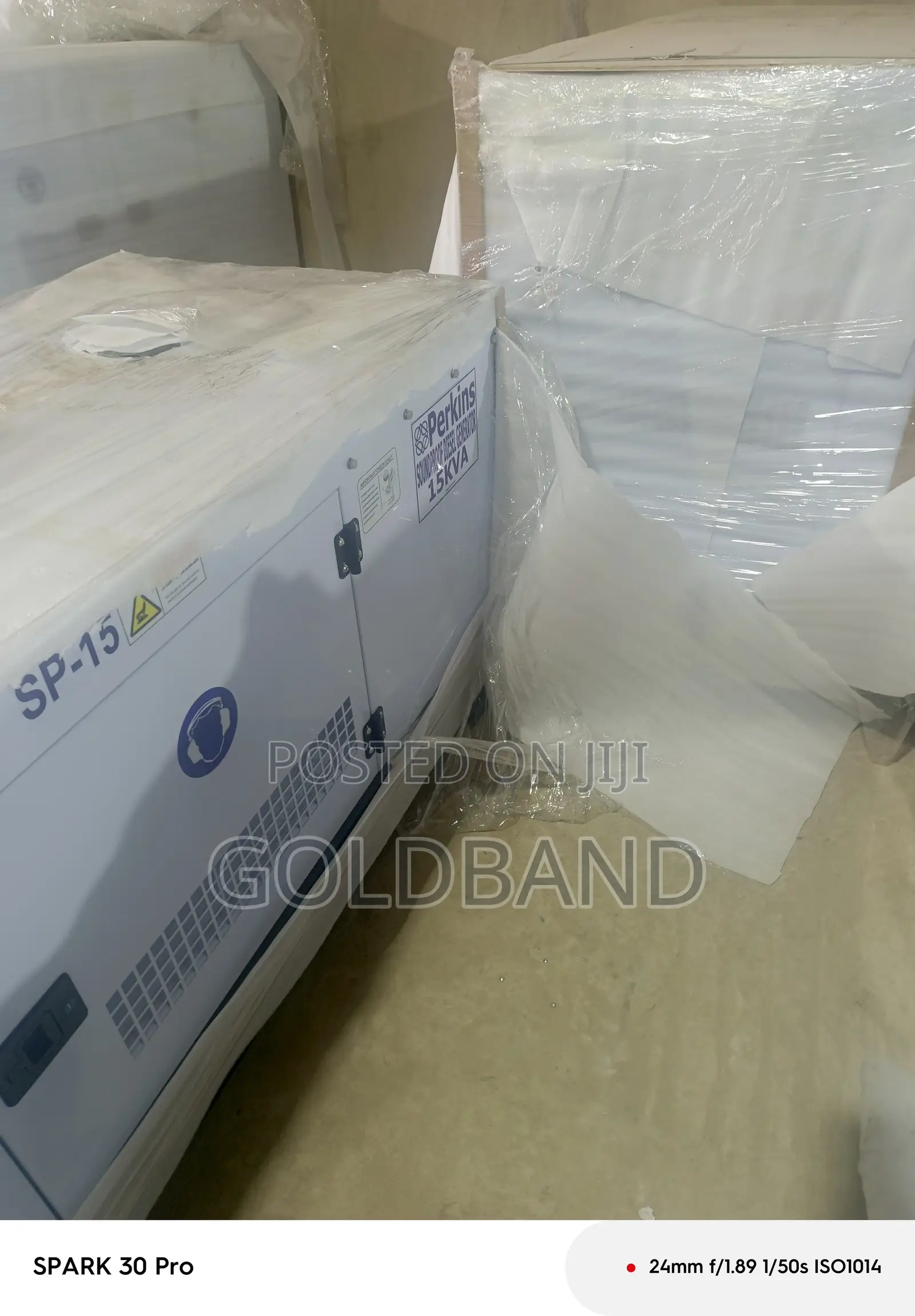 Perkins 15kVA Backup Power Generator