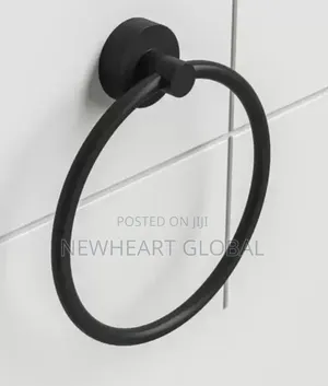 Quality Black Towel Ring