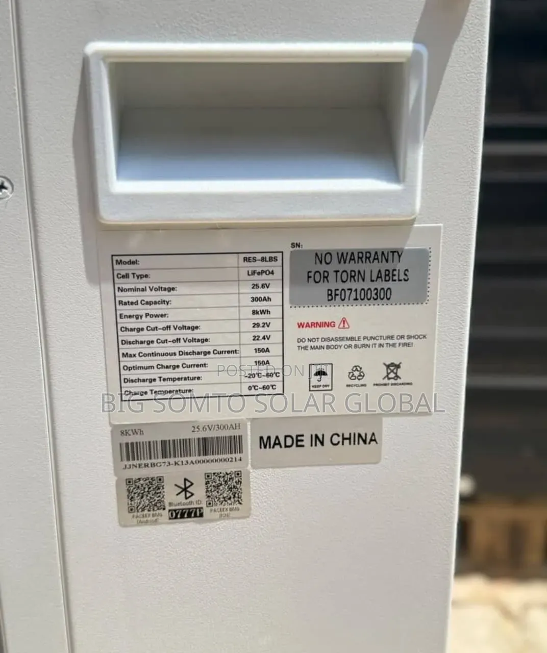 8kwh/24v Dur-Power Lithium Battery