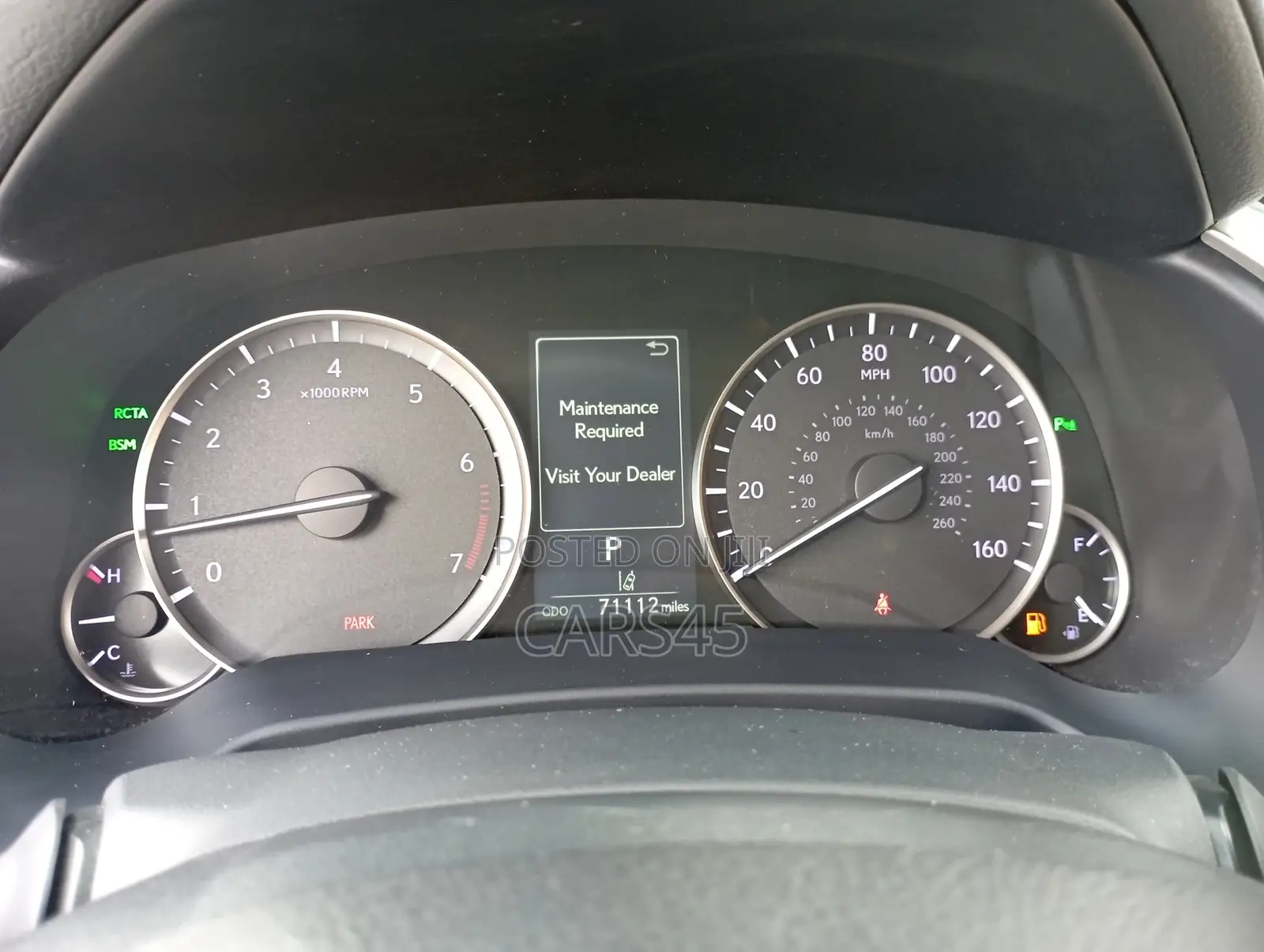 Lexus RX 2018 Silver