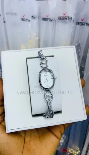 REBIRTH Women's Elegant Gold & Silver Chain Watch