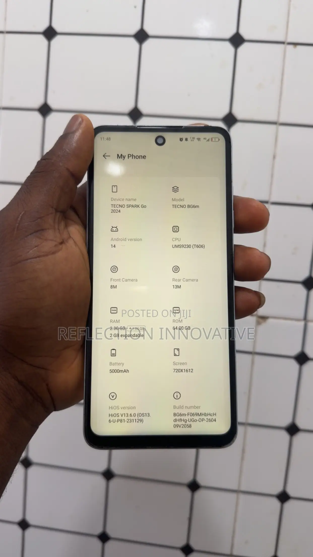 Tecno Spark Go 64 GB Blue