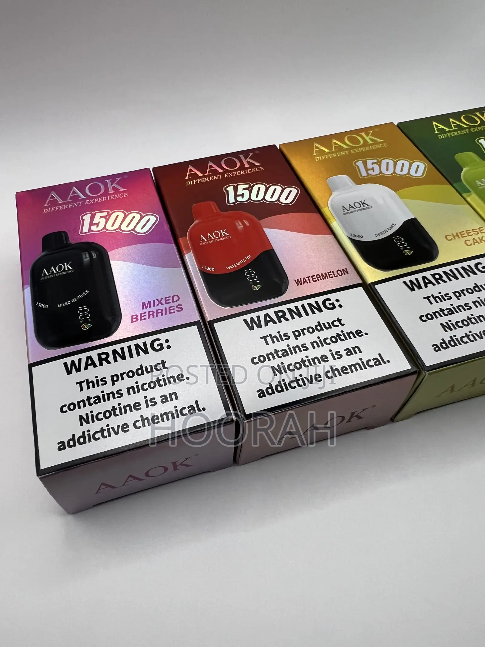 AAOK 15,000 Puffs Flavored Vape