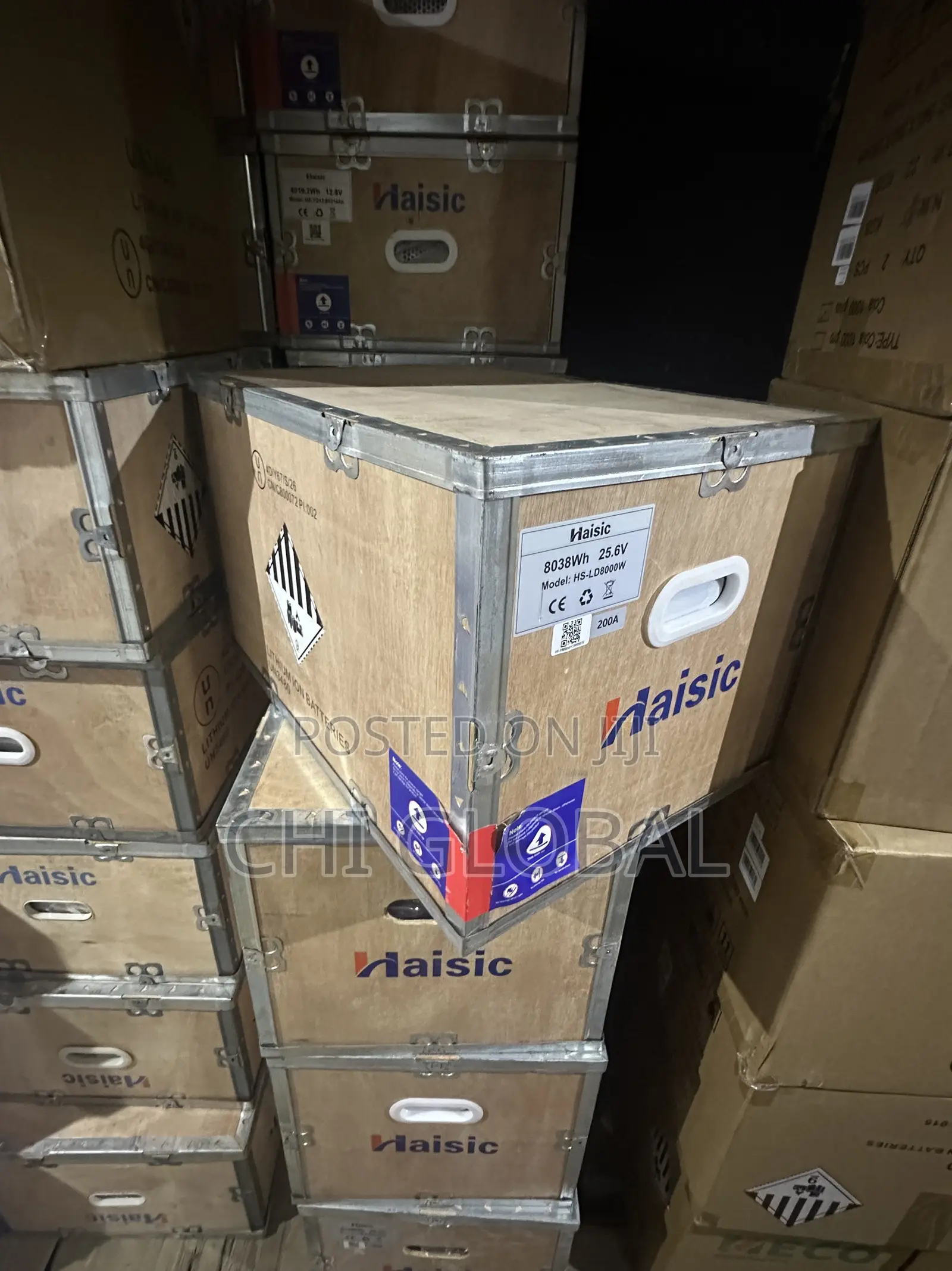 Haisic Black 8kwh 24v Lithium Battery