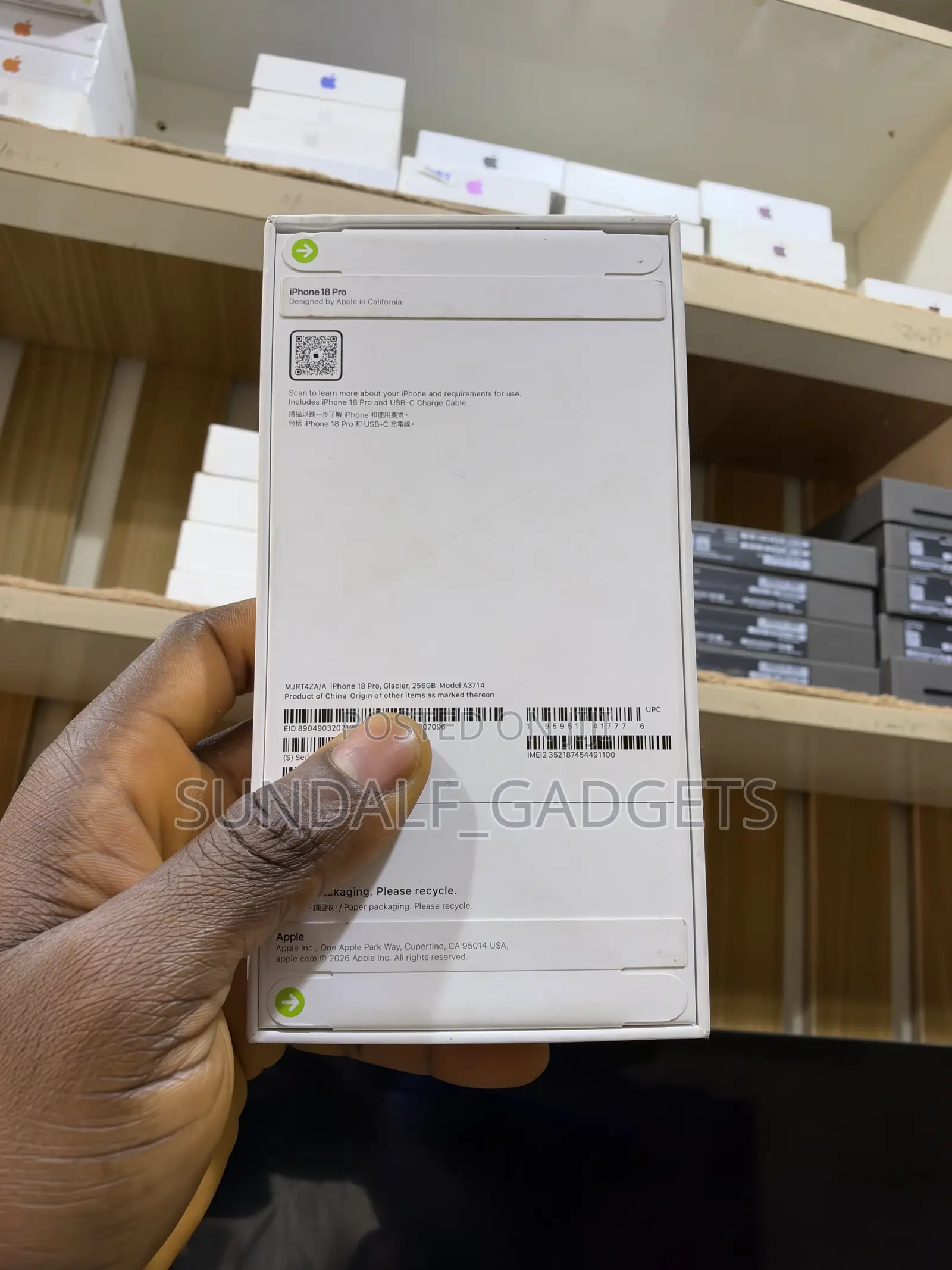 New Apple iPhone 18 Pro 256 GB
