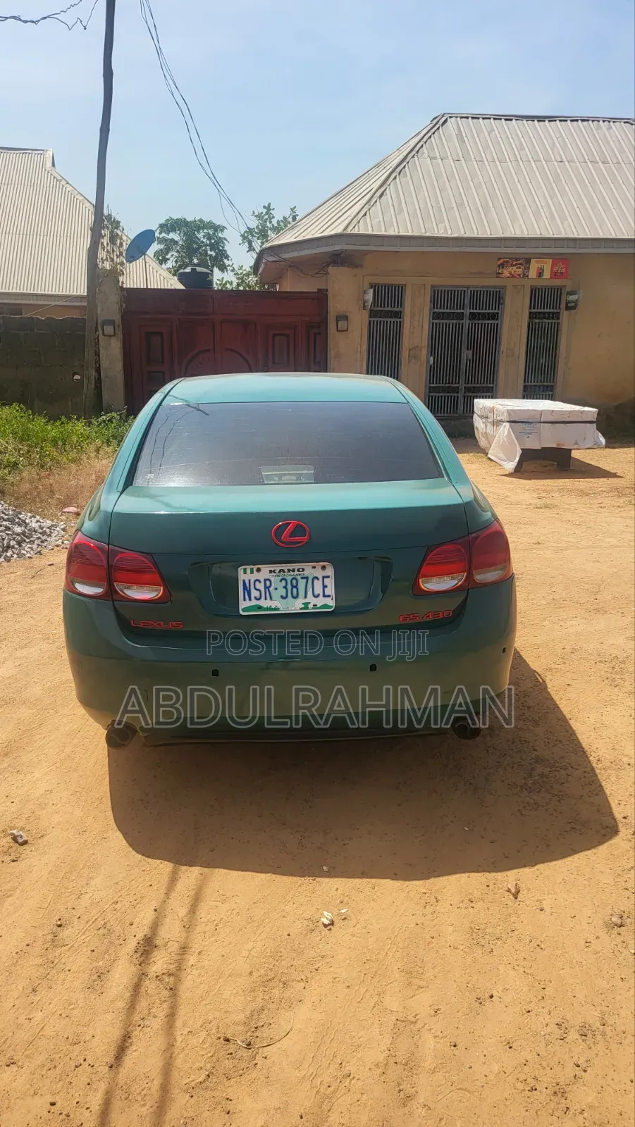 Lexus GS 2007 Green