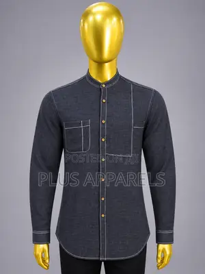 Denim Blue Cape Shirt