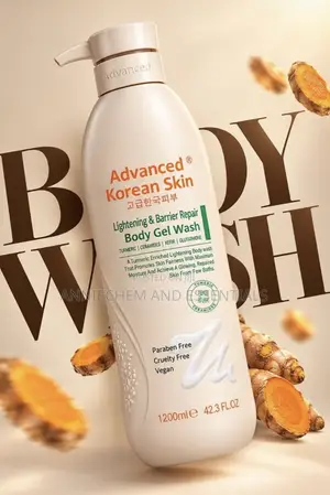 Advanced Korean Skin Lightening & Barrier Repair Body Wash