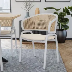 Rattan Chair ( White)