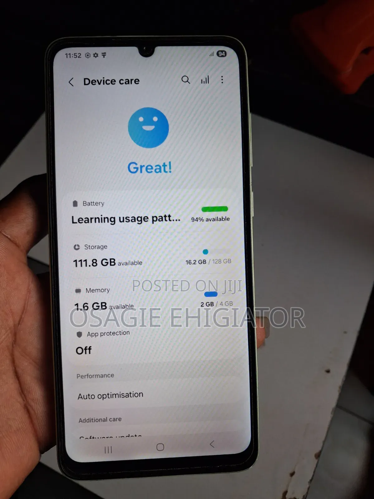 Samsung Galaxy A05 128 GB Green