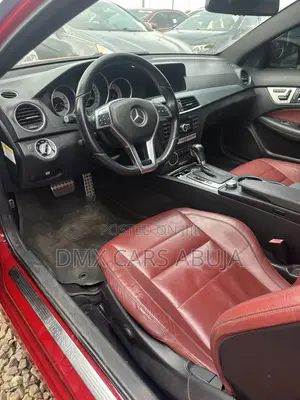 Mercedes-Benz C350 2013 Red