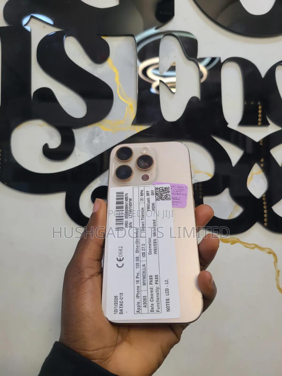 Apple iPhone 16 Pro 128 GB Rose Gold