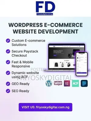 Wordpress E-Commerce Website Development