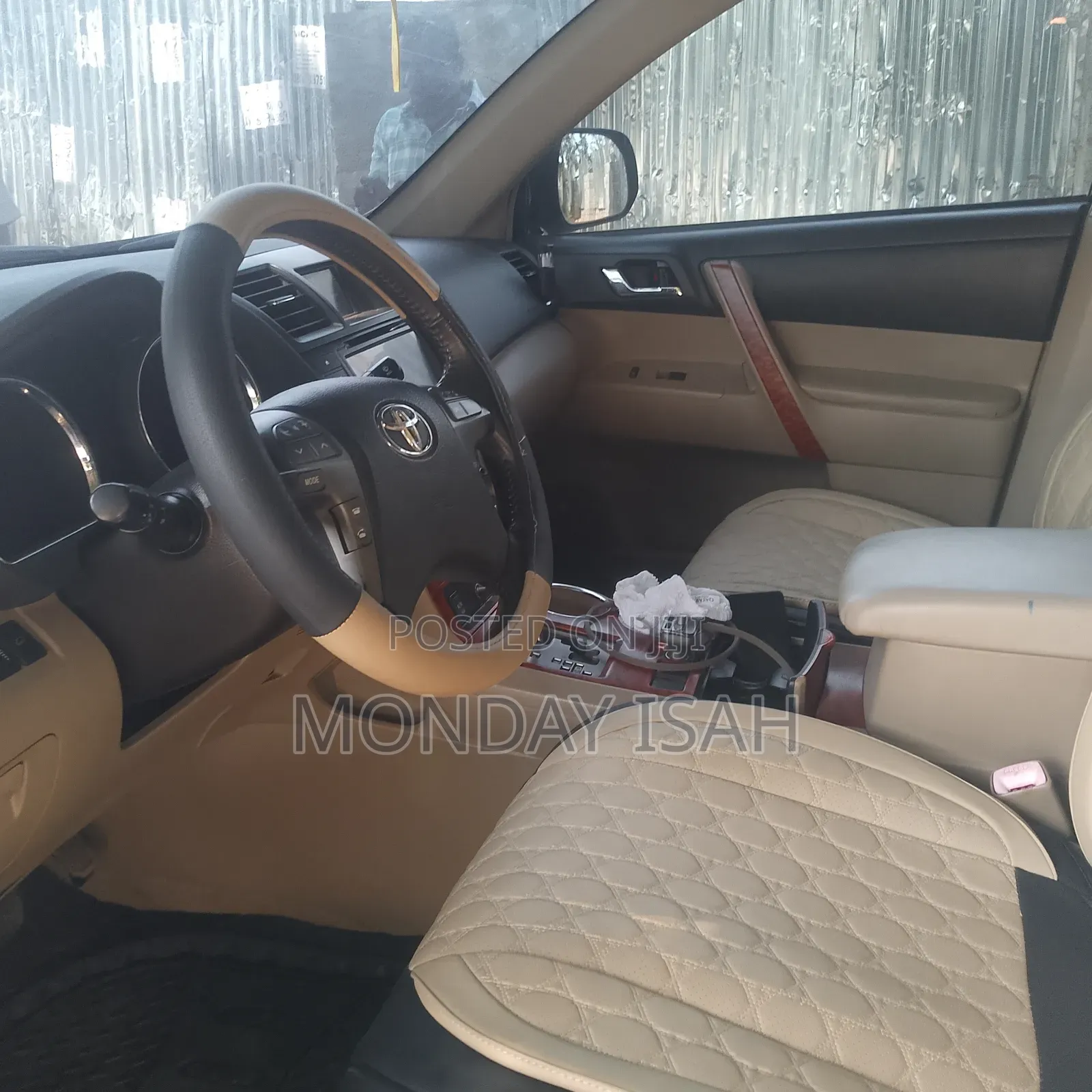 Toyota Highlander 2008 Gold