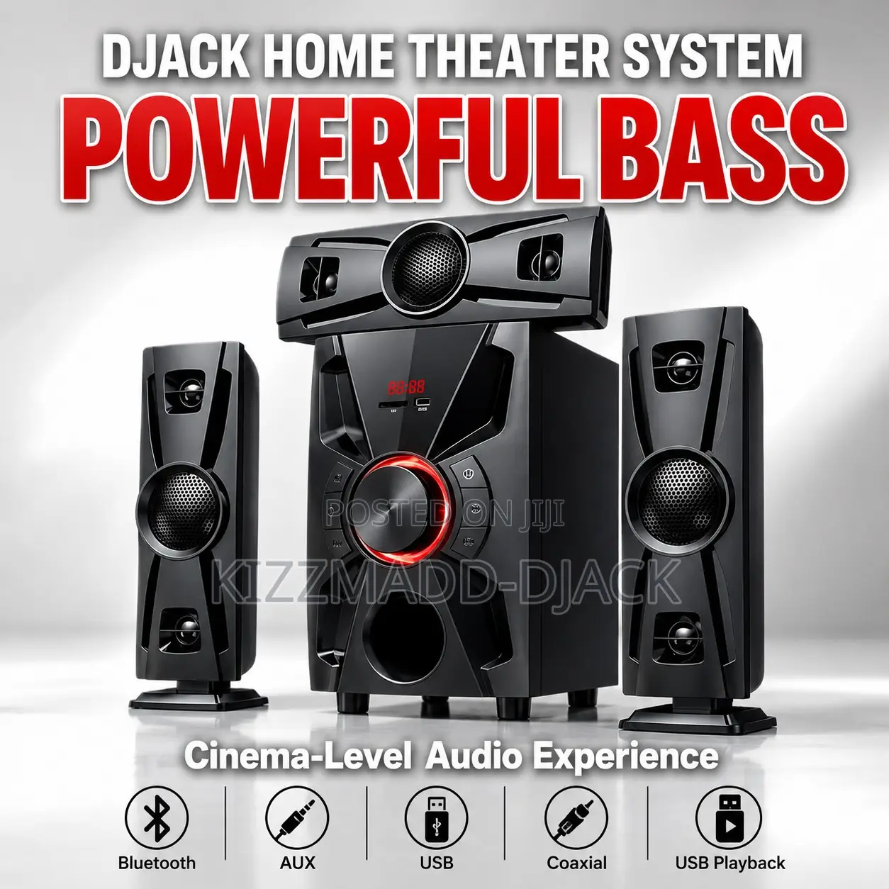 Djack 3.1 Home Theater System-Ak 403