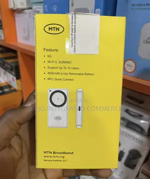 MTN 5G MTN Broadband MiFI 45000mAh Battery Backup