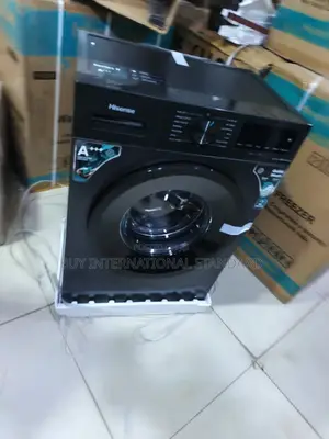 Modern 6KG Front Load Washer by Hisense for Household Laundry