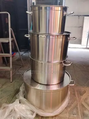Industrial Cooking Pots 4-Set