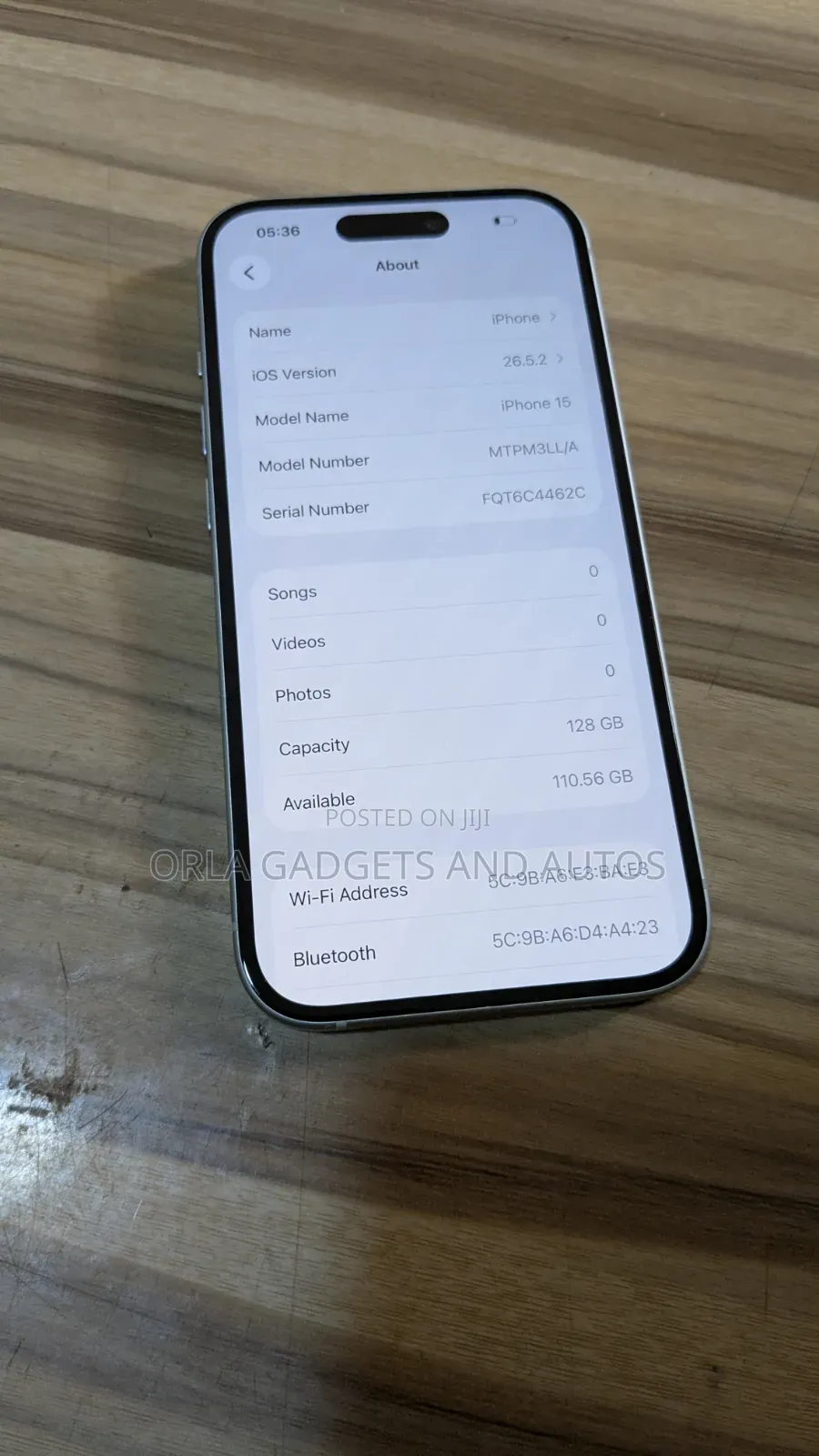 Apple iPhone 15 128 GB Blue