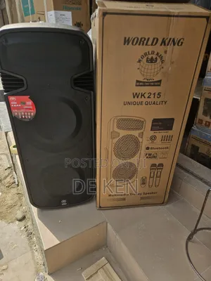 World King Party Speaker Double 15inches