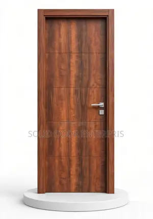 A Solid Cedar Wood HDF Door