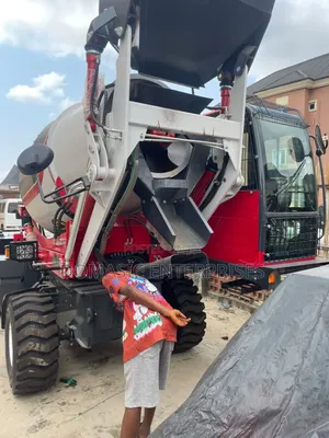 Safe Loading Heavy Duty Concrete Mixer,3500 Liters,78kw,.
