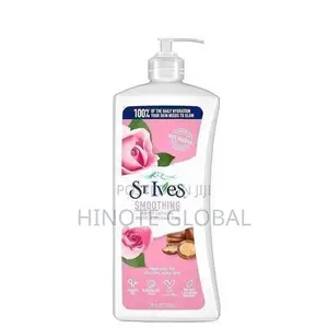 St Ives Smoothing Body Lotion, With Rose & Argan Oil (621ml )
