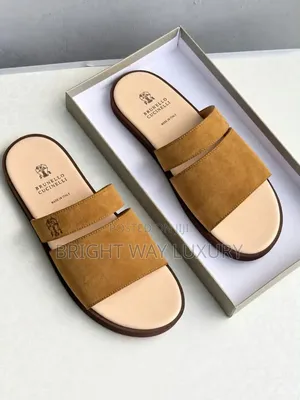 Luxury Quality Brunello Cucinelli Slides for Men