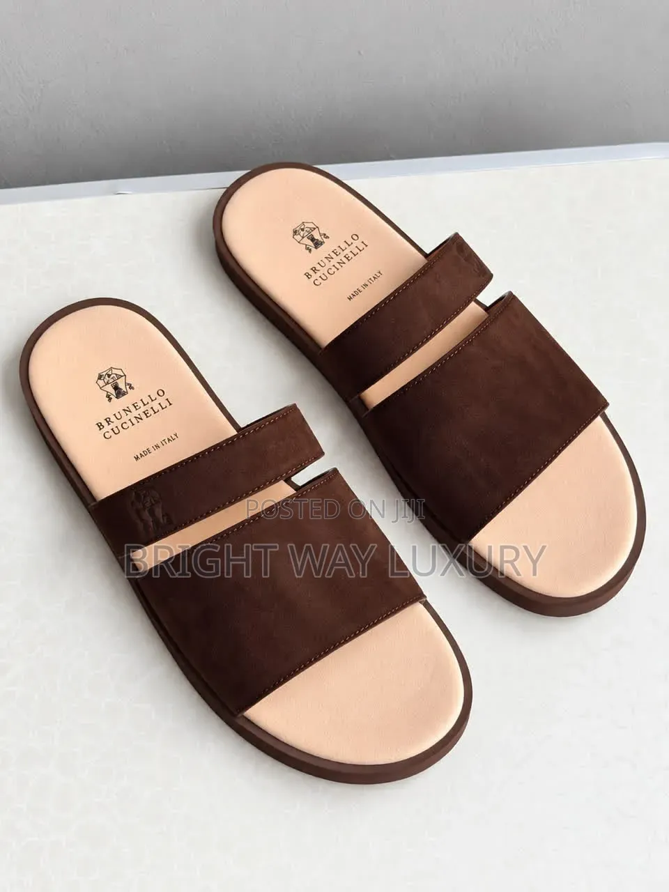 Luxury Quality Brunello Cucinelli Slides for Men