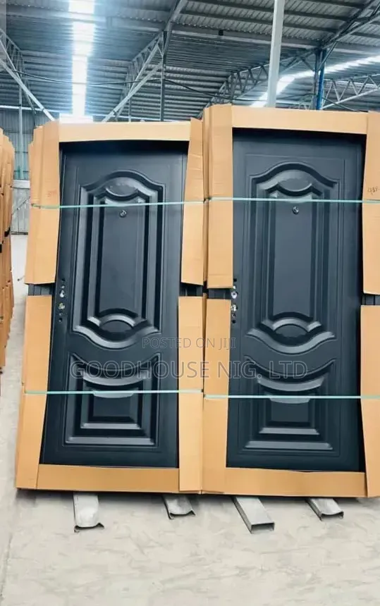Black Steel Door