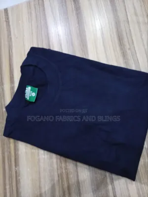 Plain Navy Blue T-Shirt