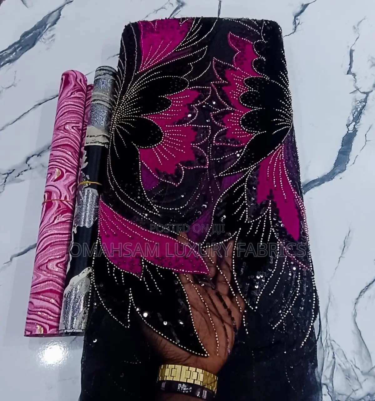 Fully Luxury Handbeaded Lace