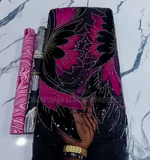 Fully Luxury Handbeaded Lace