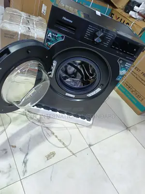 Space-Conscious Laundry Setup With Hisense 6KG Front Loader