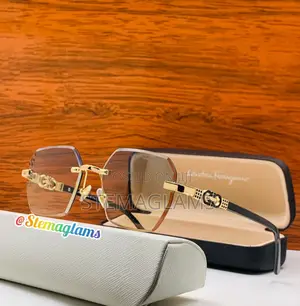 Salvatore Ferragamo Women’s Elegant Premium Fashion Plain Glasses