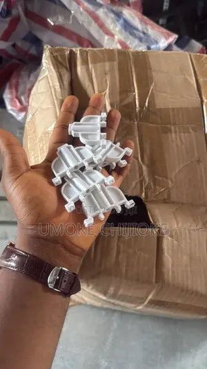 PVC Conduit Pipe Socket Holder – White Plastic PATTRESS Holders