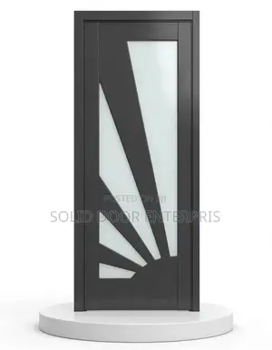 A Custom-Made Glass Door