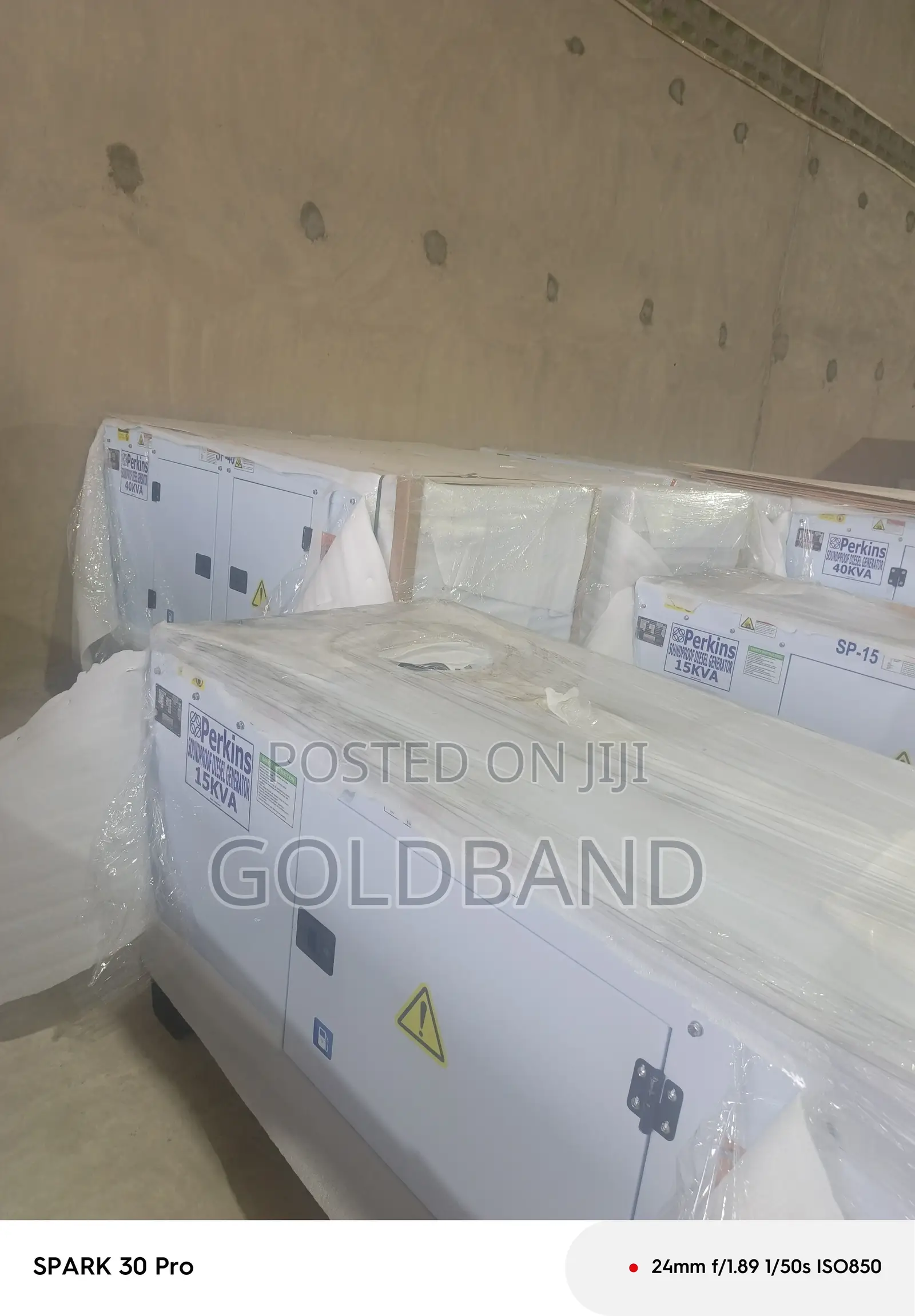 Perkins 15kVA Power Backup Diesel Generator