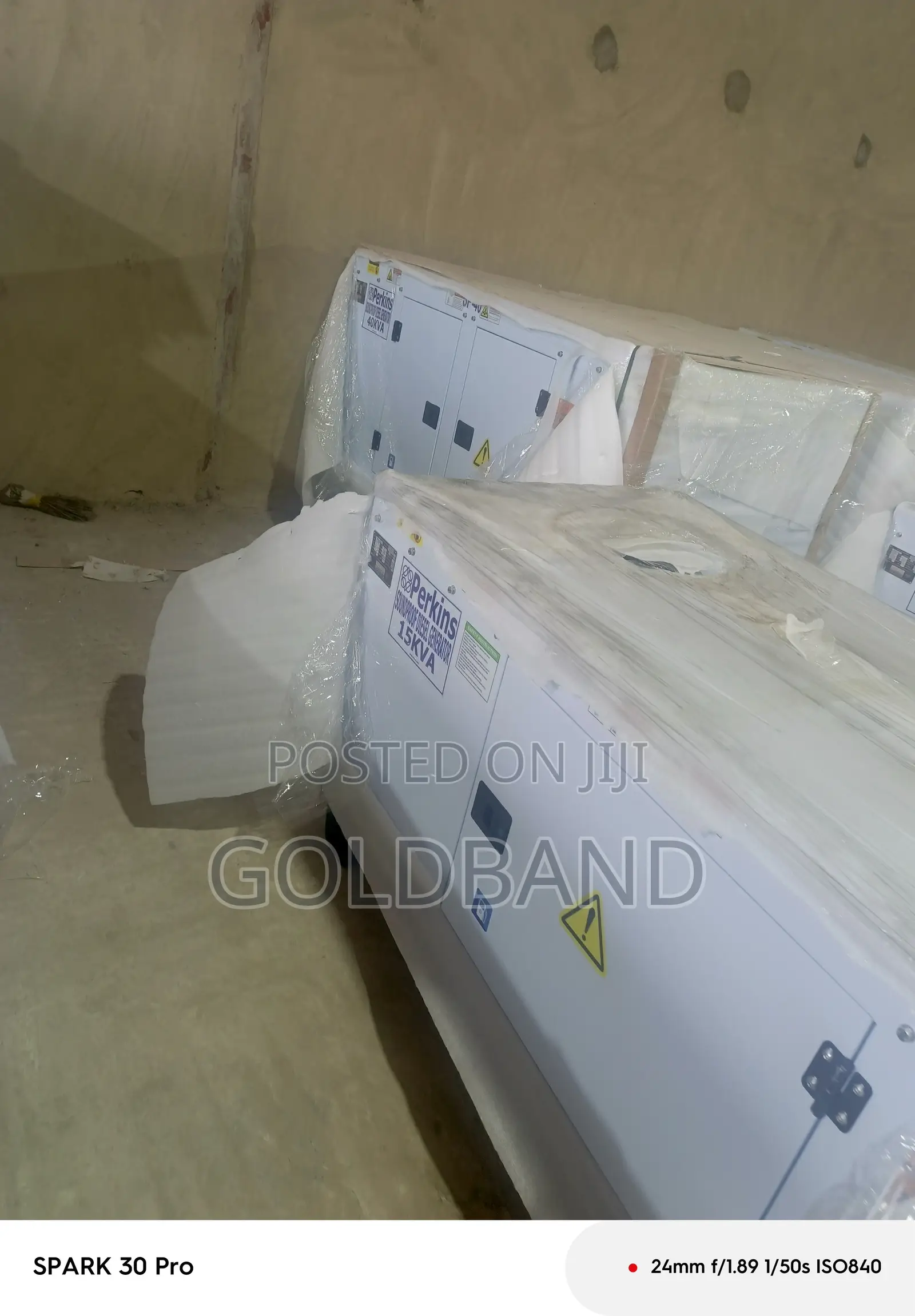 Perkins 15kVA Power Backup Diesel Generator