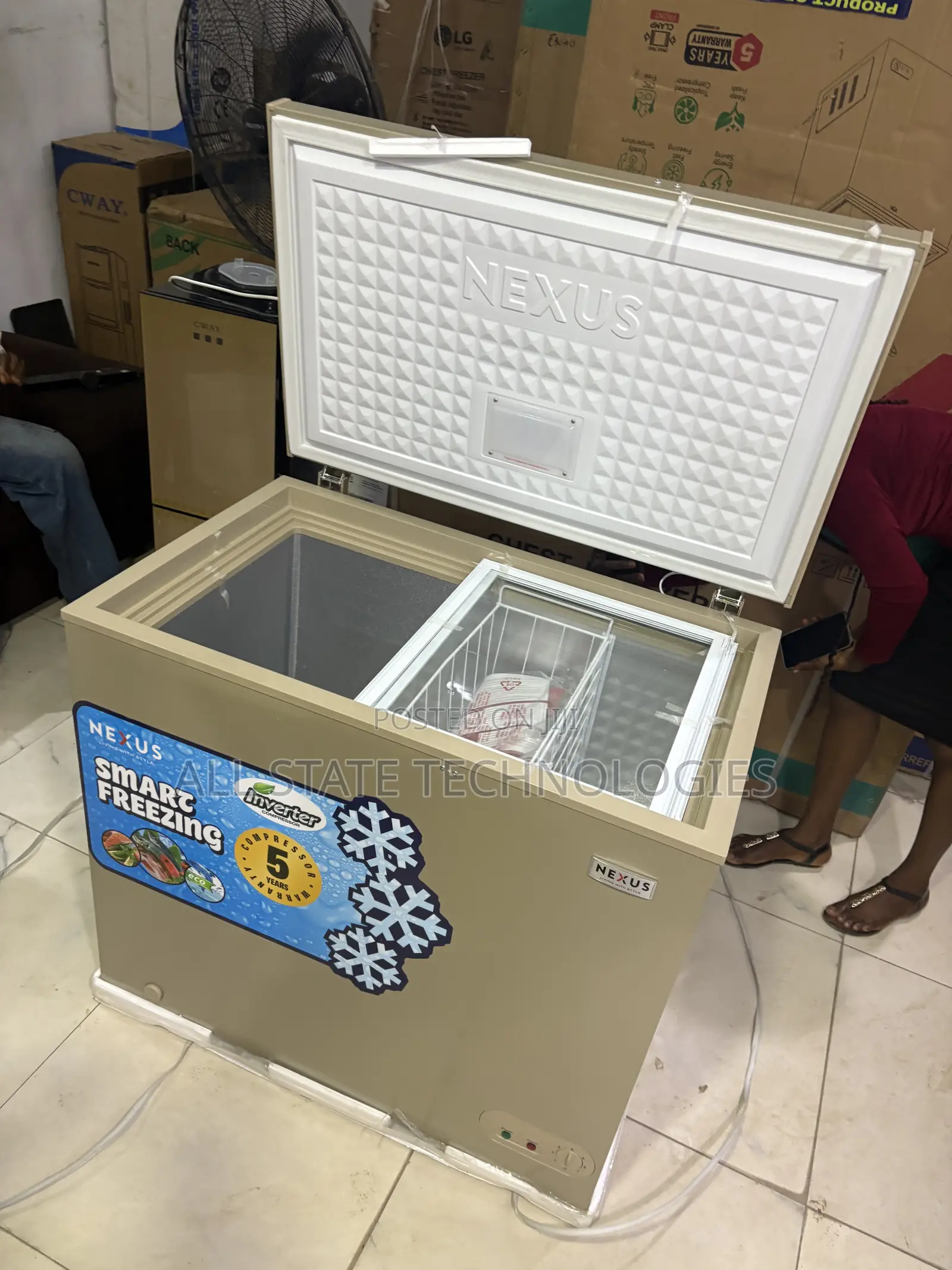 Nexus NX-265HEI Energy Saving Deep Freezer