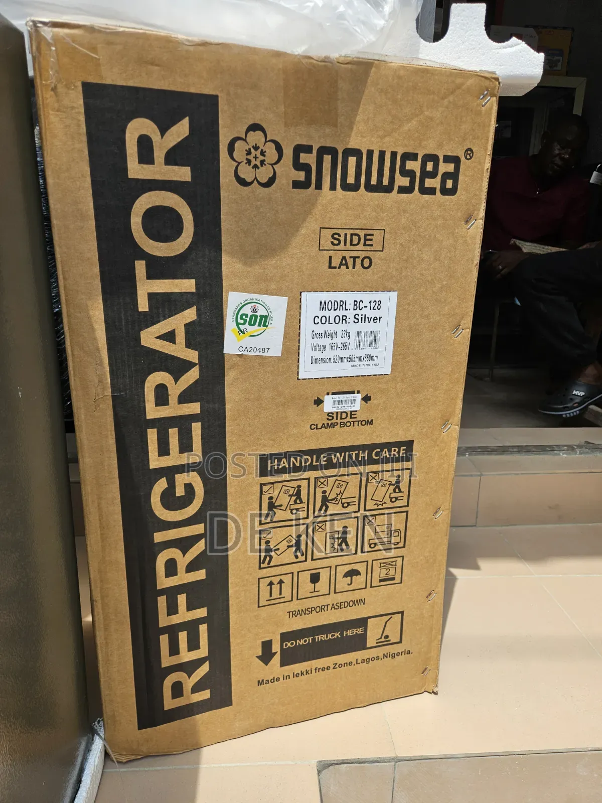 Snowsea Refrigerator Model Bc 128