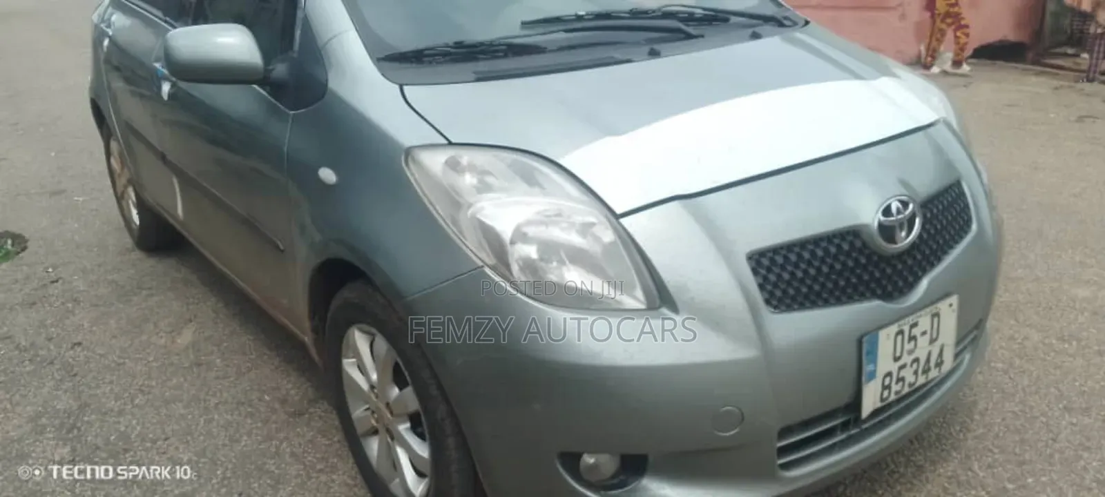 Toyota Yaris 2008 Silver