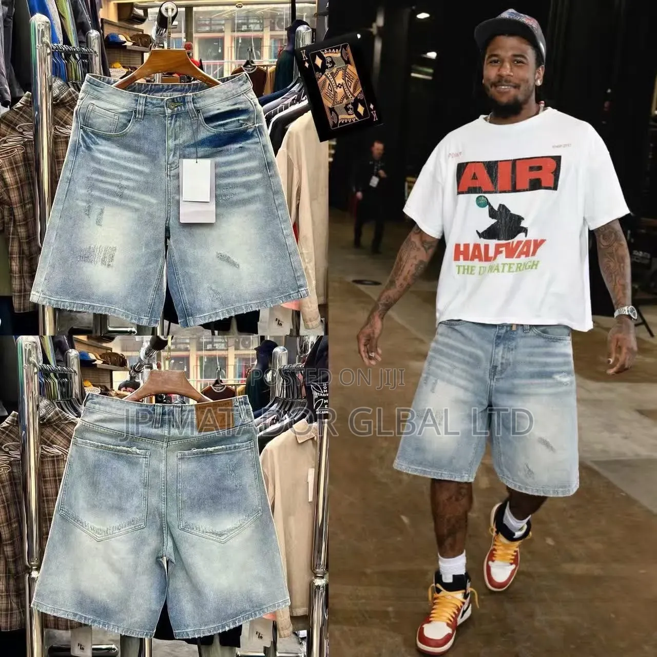 High Quality Turkish Short Jeans